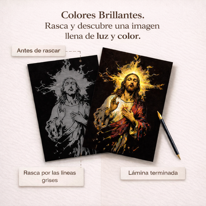 Arte para Rascar. Una experiencia creativa y antiestrés